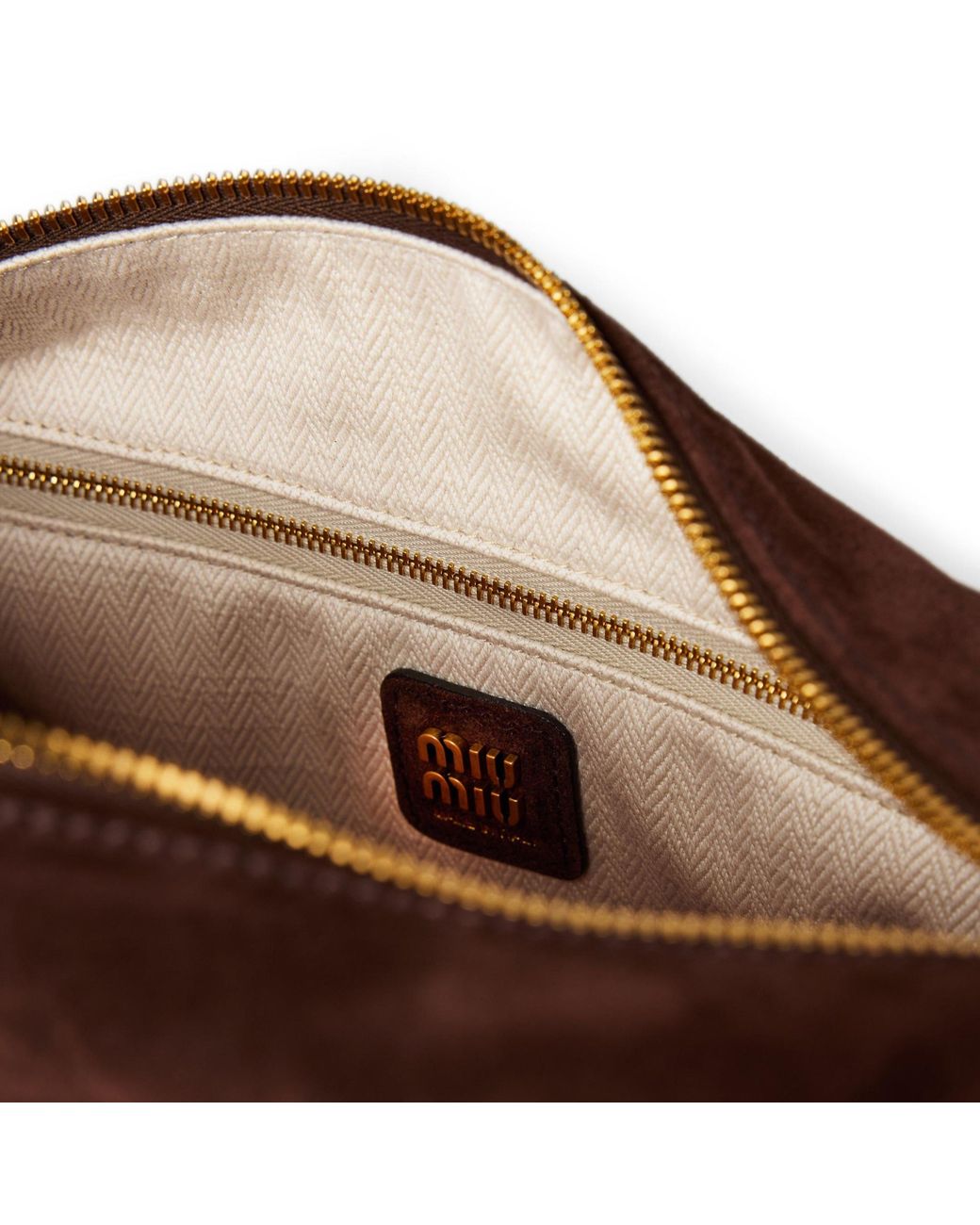 Miu Miu Brown Simple And Casual Bag