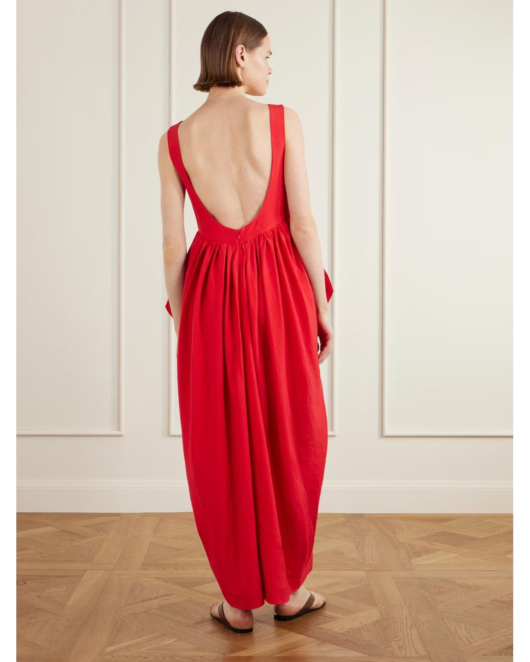 Rohe Red Dazu Dress