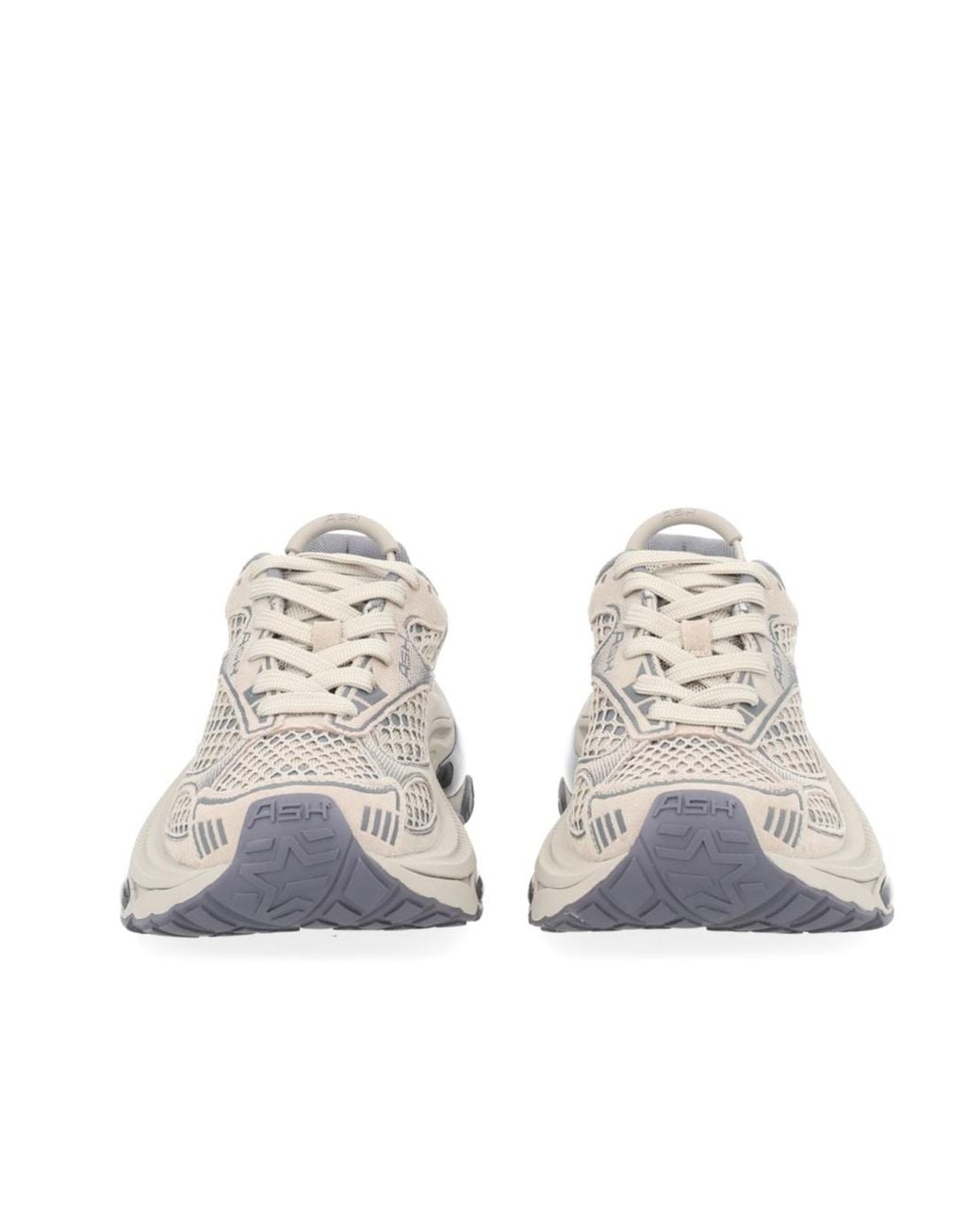Ash Gray Dragon Chunky Fion Sneakers