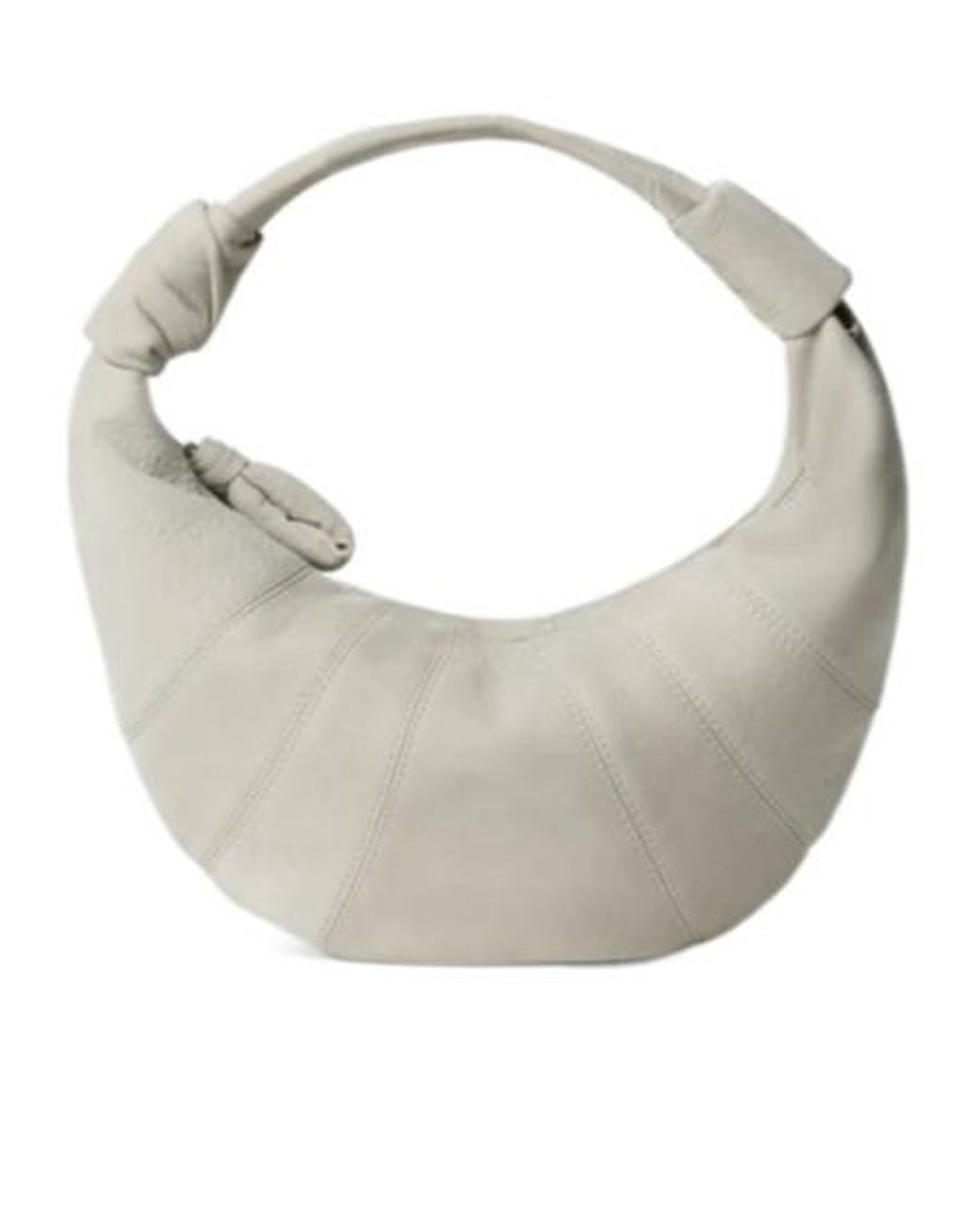 Lemaire Gray Croissant Shoulder Bag