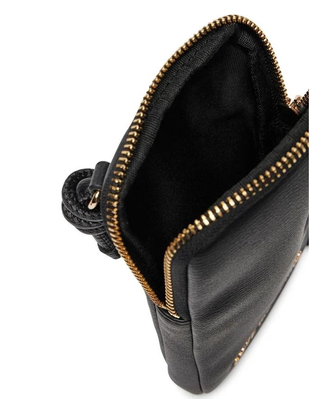 Moschino Black Shoulder Wallet