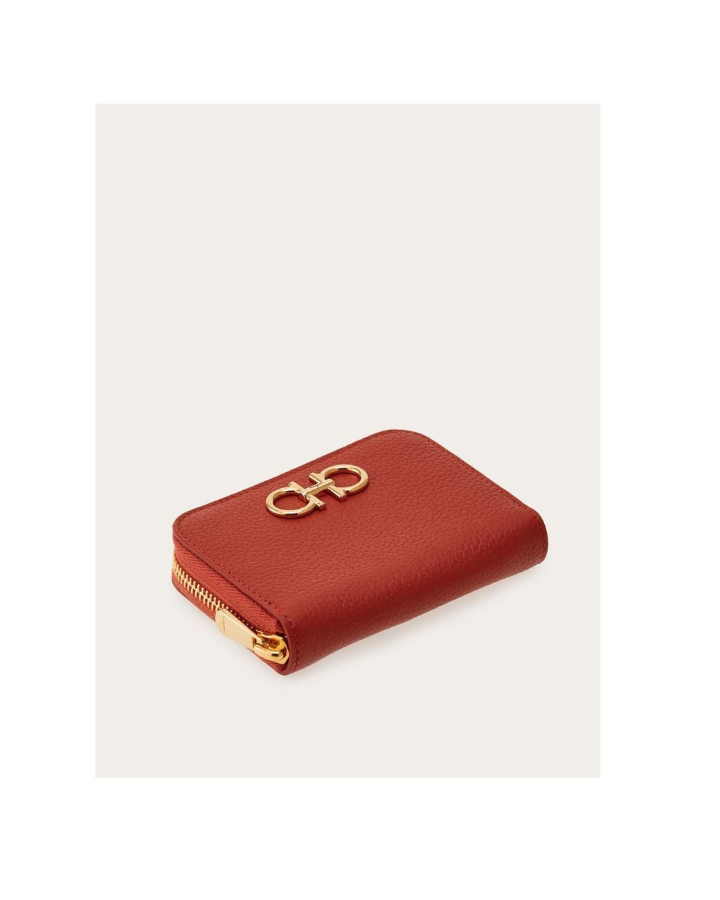 Ferragamo Ferragamo Gancini Credit Card Holder