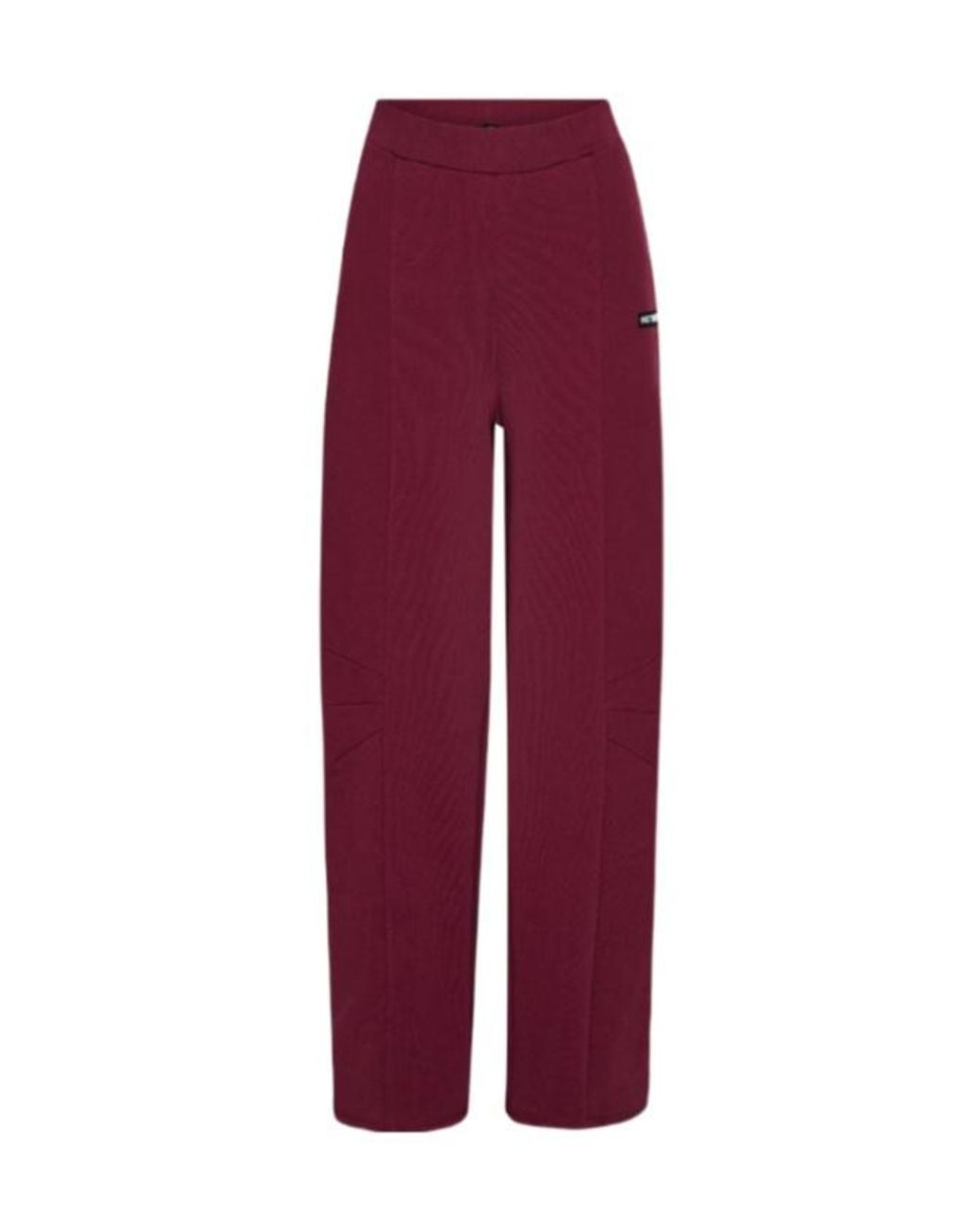 ROTATE BIRGER CHRISTENSEN Red Terry Back Sweatpants