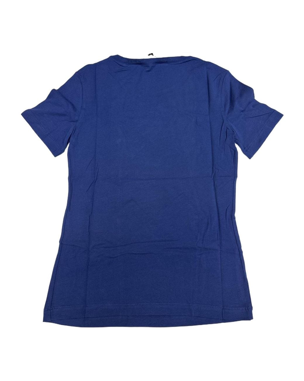 Moschino Blue Pattern Printed T-Shirt