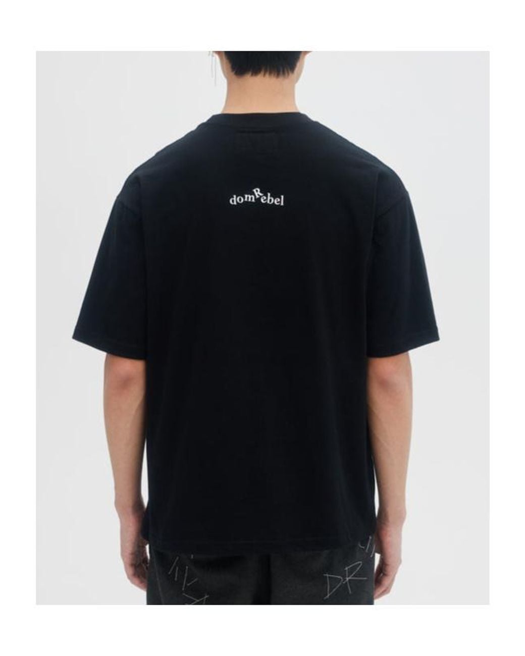 DOMREBEL Black Short-Sleeve T-Shirt for men