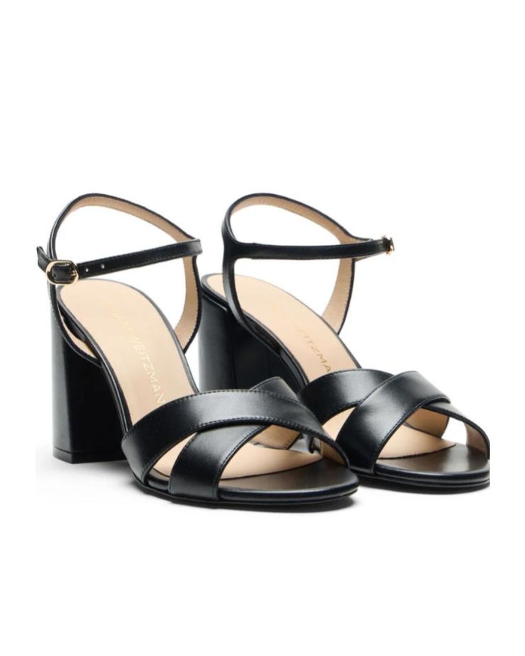 Stuart Weitzman Metallic Alyssa Block 85