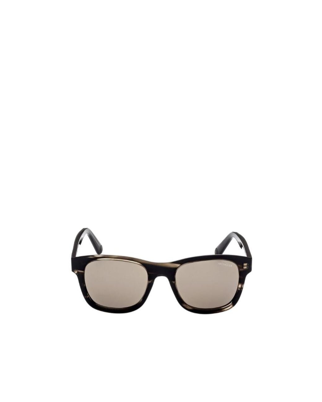Moncler Metallic Eyewear Square Frame Sunglasses for men