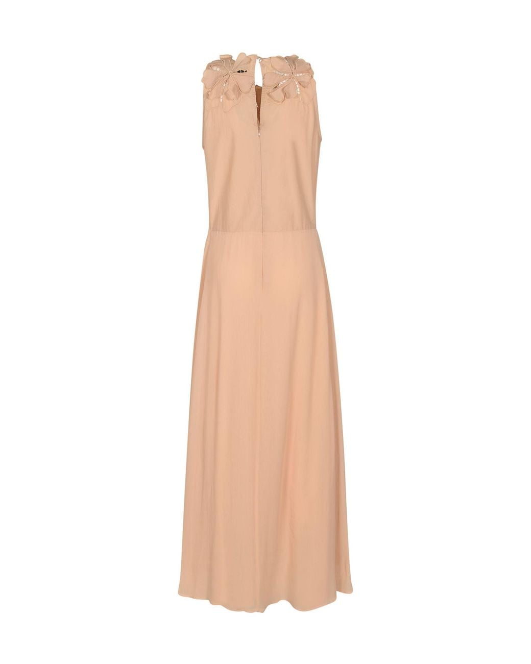 Forte_forte White Floral Appliqué Maxi Dress