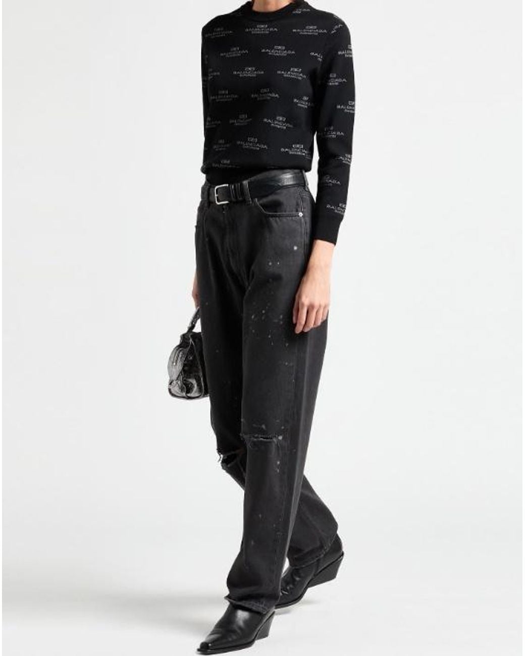 Balenciaga Black Jumpers