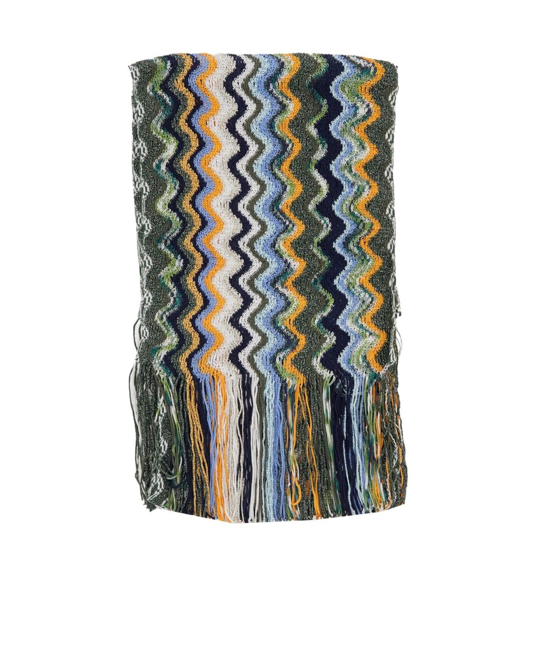 Missoni Green Tasseled Scarf
