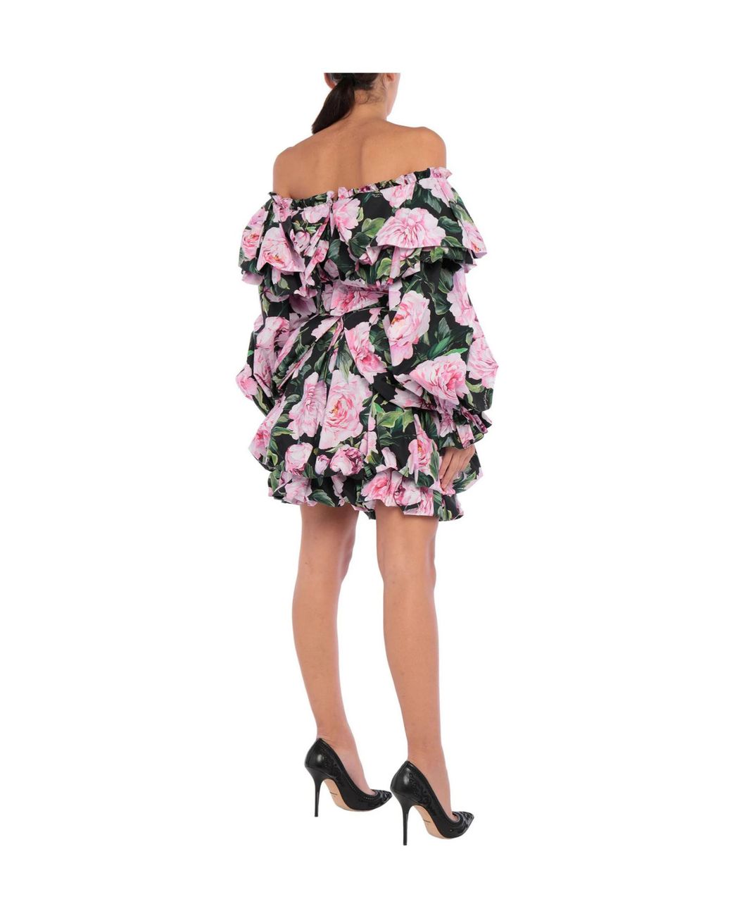 Dolce & Gabbana Black Short Dresses