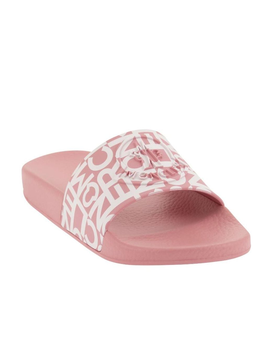 Moncler Pink Jeanne Sliders