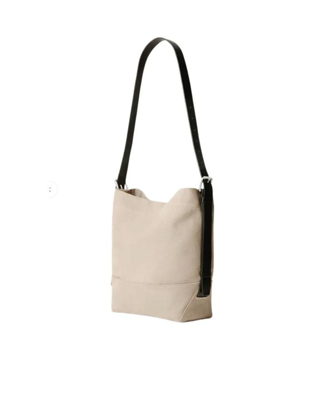 Lemaire White Zip-Up Top Handle Bag for men