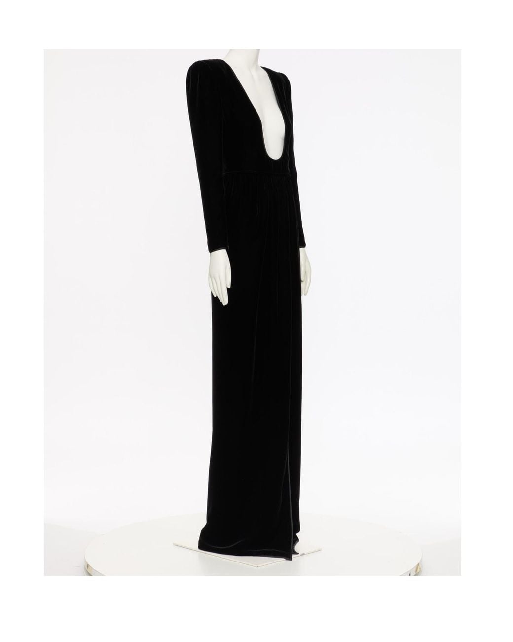 Valentino Black Long Sleeve Dress