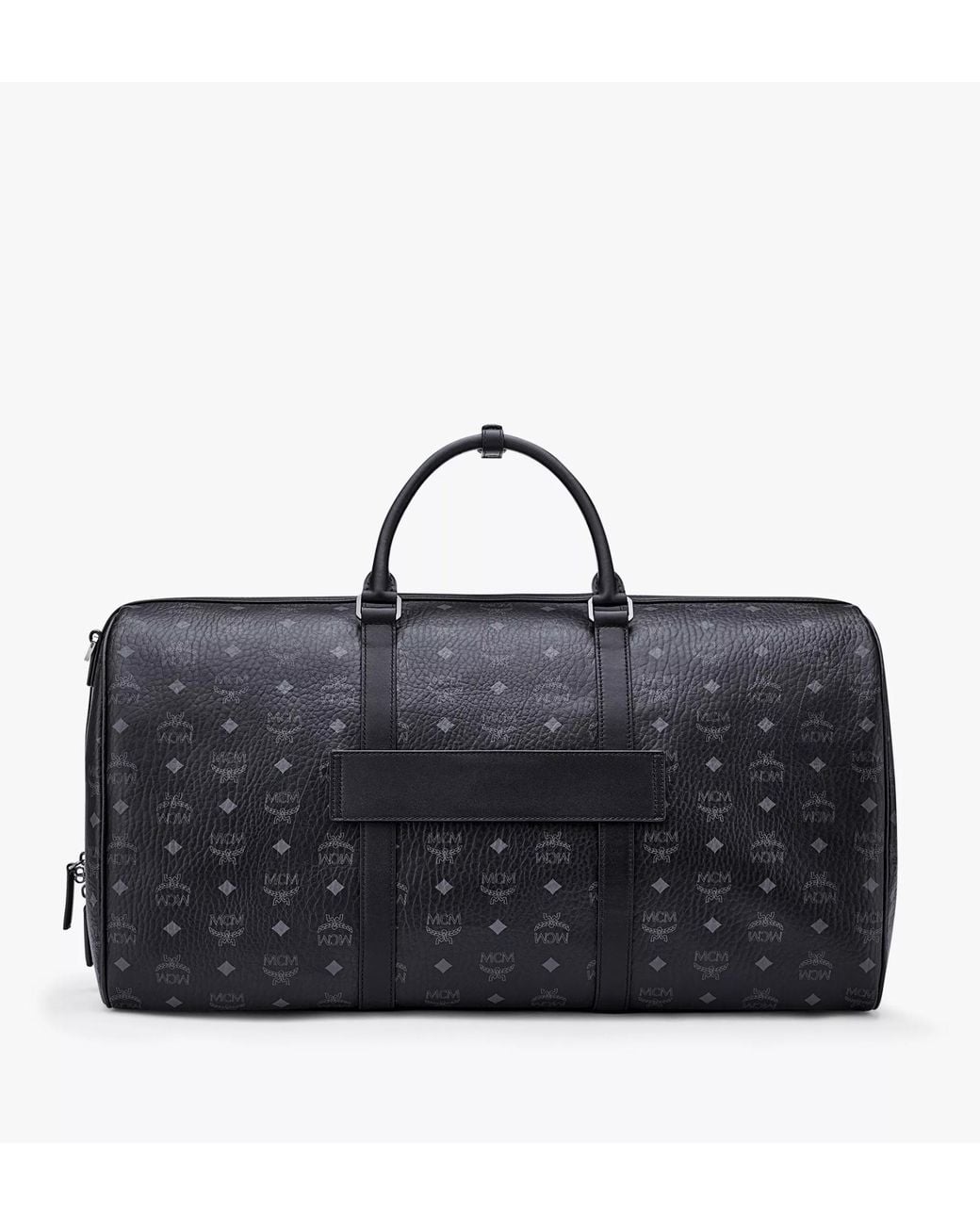 MCM Blue Extra Large Ottomar Weekender Duffle Bag for men