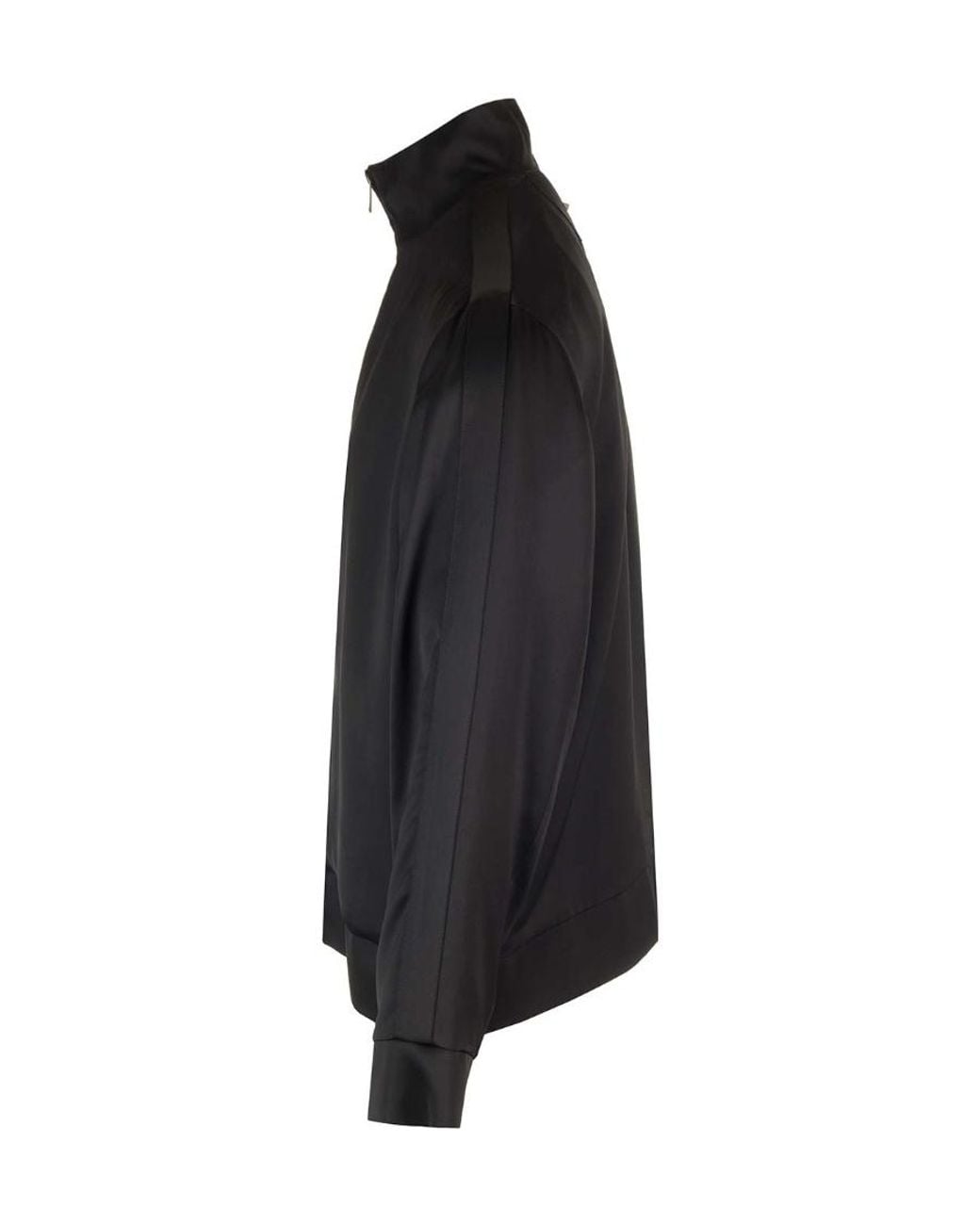 Valentino Black ヴァレンティノ ジップアップ ハイネック ジャケット for men
