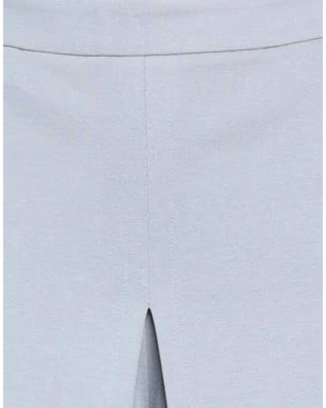 Max Mara Blue High-Waisted A-Line Midi Skirt