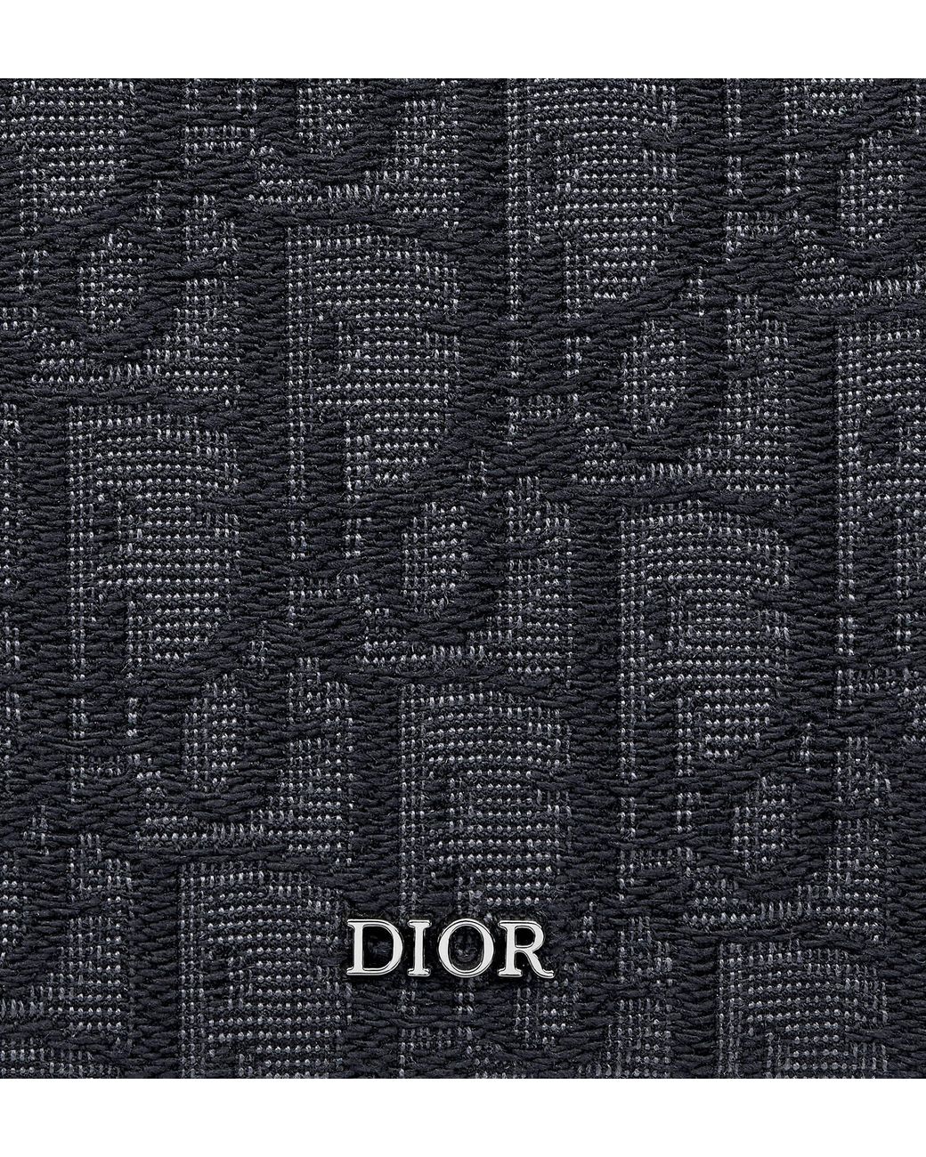 Dior Black Passport Cover for men