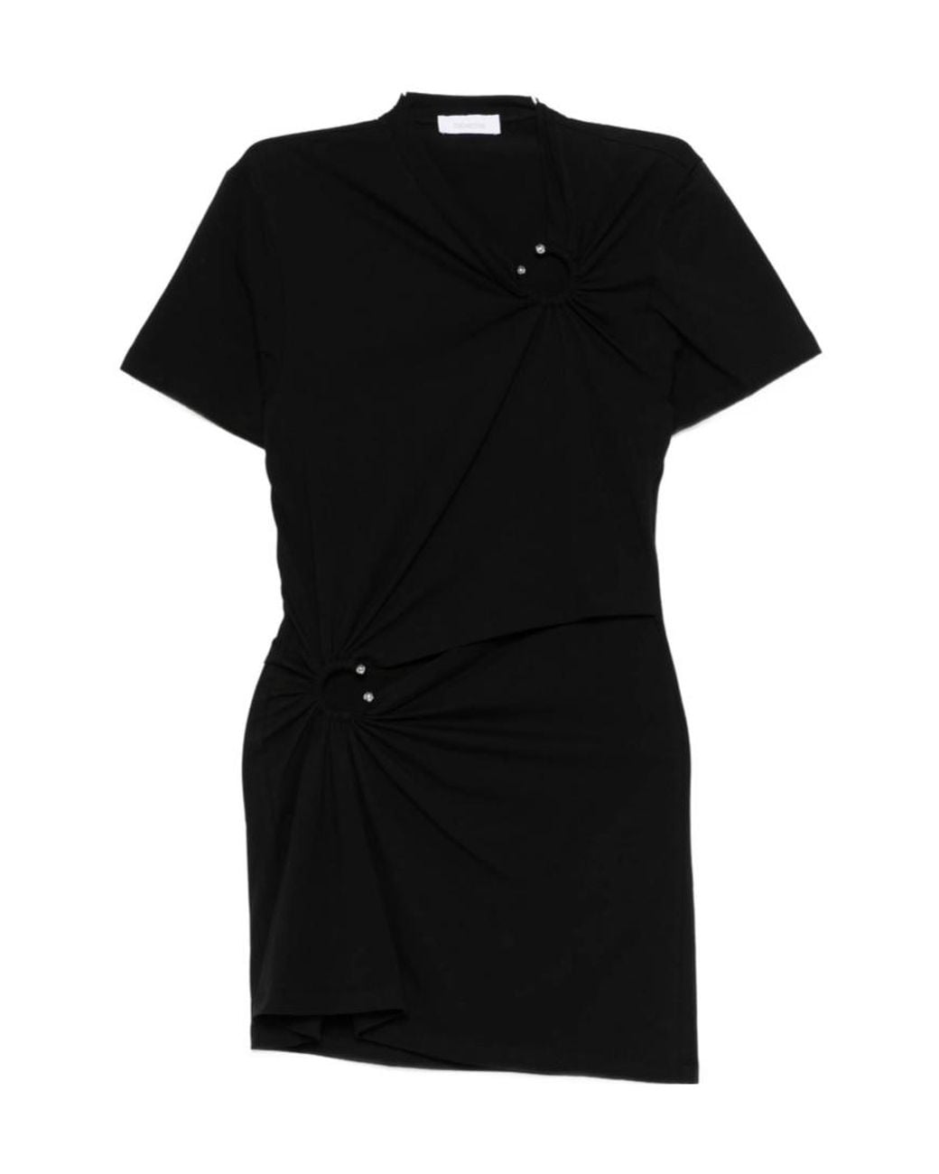 Rabanne Black Rabanne Cut-Out Mini Dress