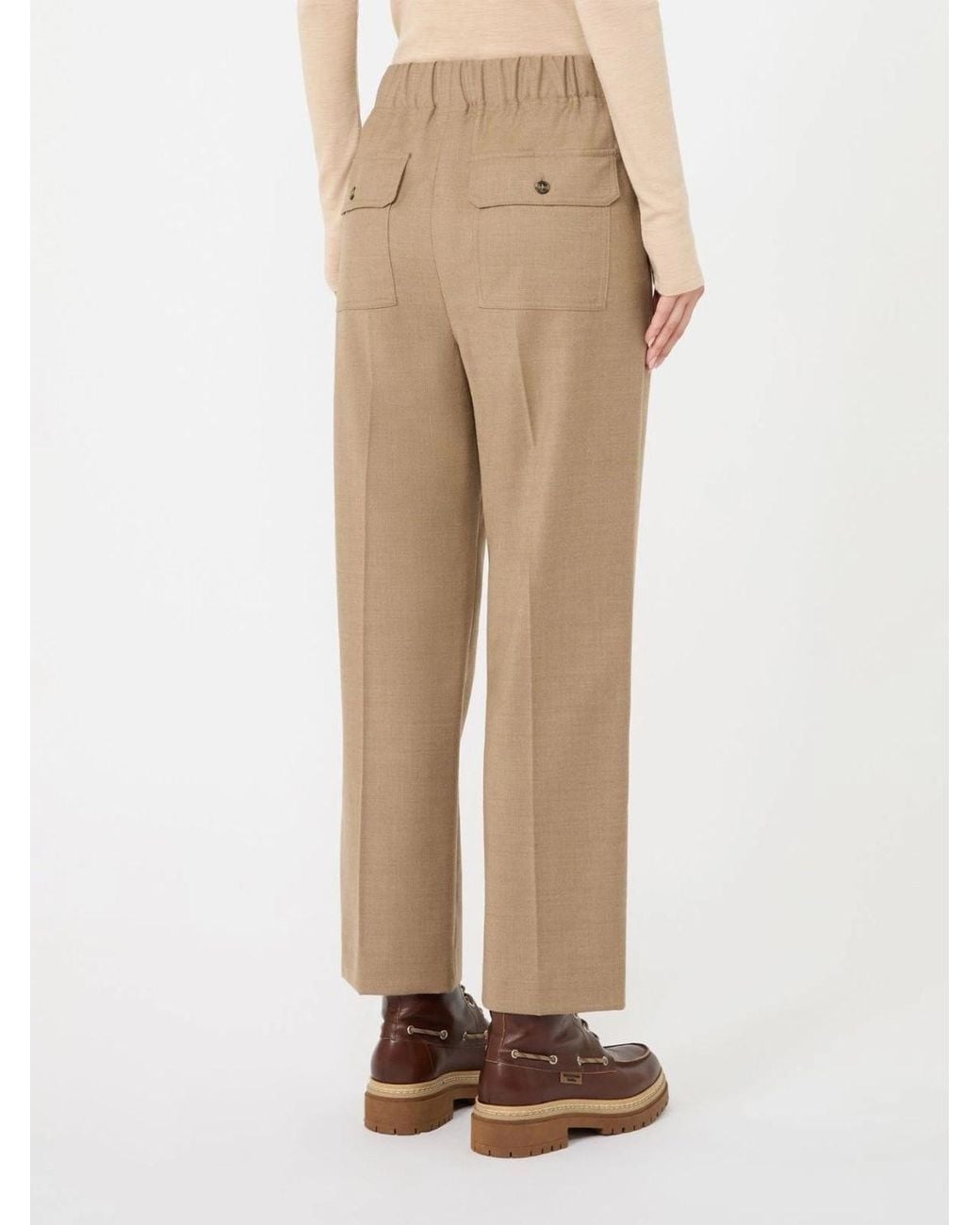 Weekend by Maxmara Natural Wkdhateley Straight Leg Pants