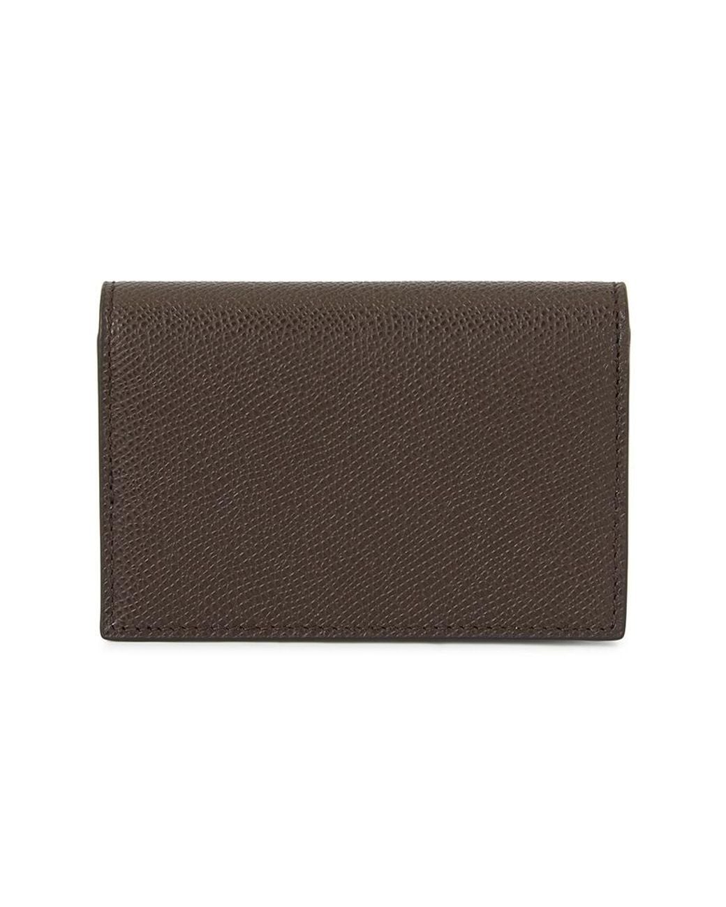 Bally Brown Solid-Colored Wallet for men