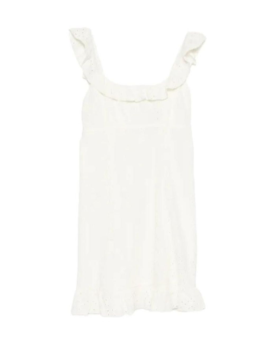 Reformation White Nora Dress