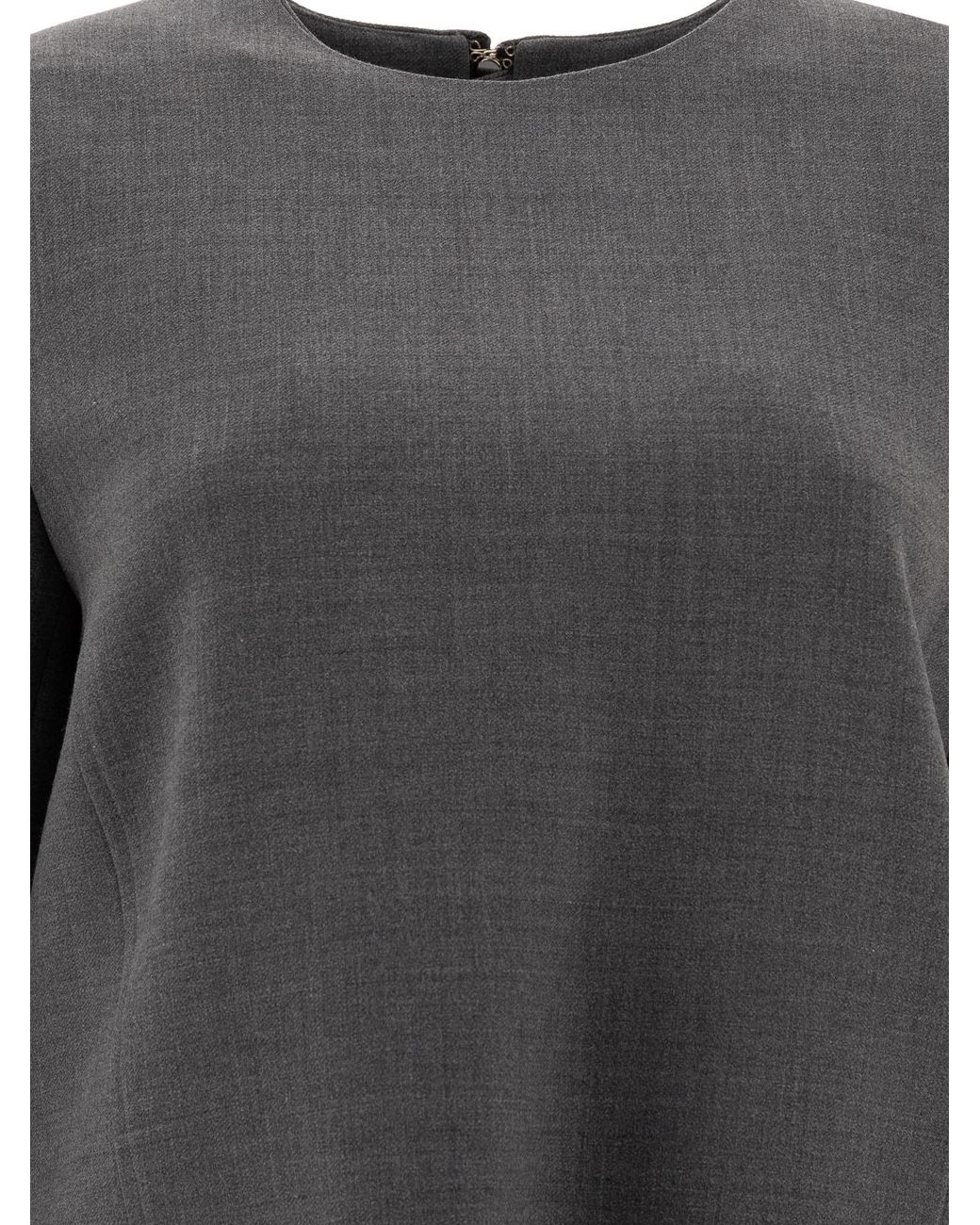 Totême Black Totême Long-Sleeved Zipped Blouse
