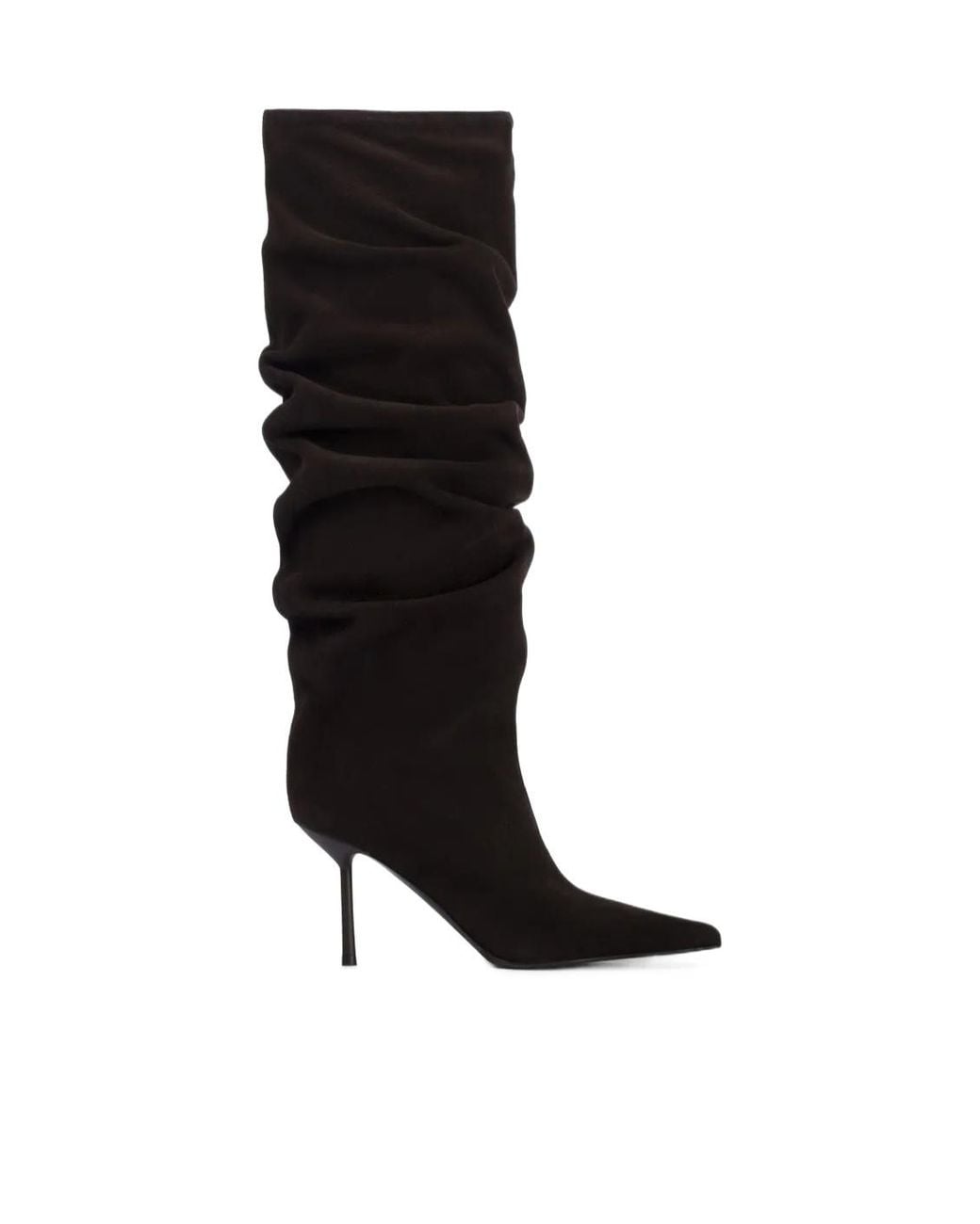Le Silla Black Bella Slouchy Stiletto Boots