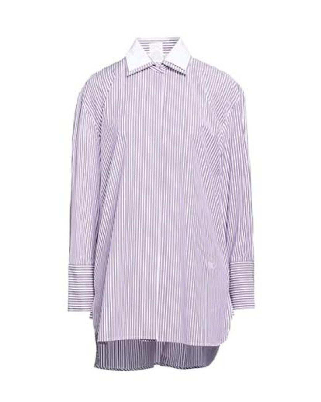 Max Mara Purple Long Sleeve Shirts