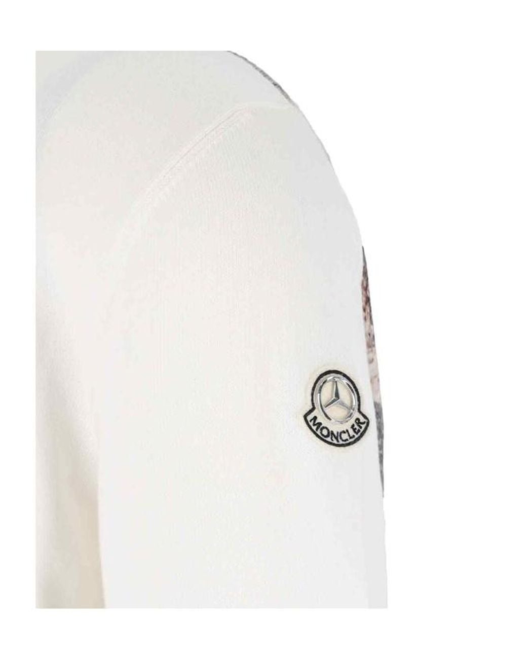 Moncler White X Mercedes-Benz By Nigo Cotton Jumper for men