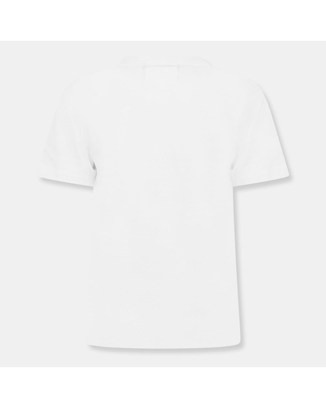 COMME DES GARÇONS PLAY White Regular Fit T-Shirt