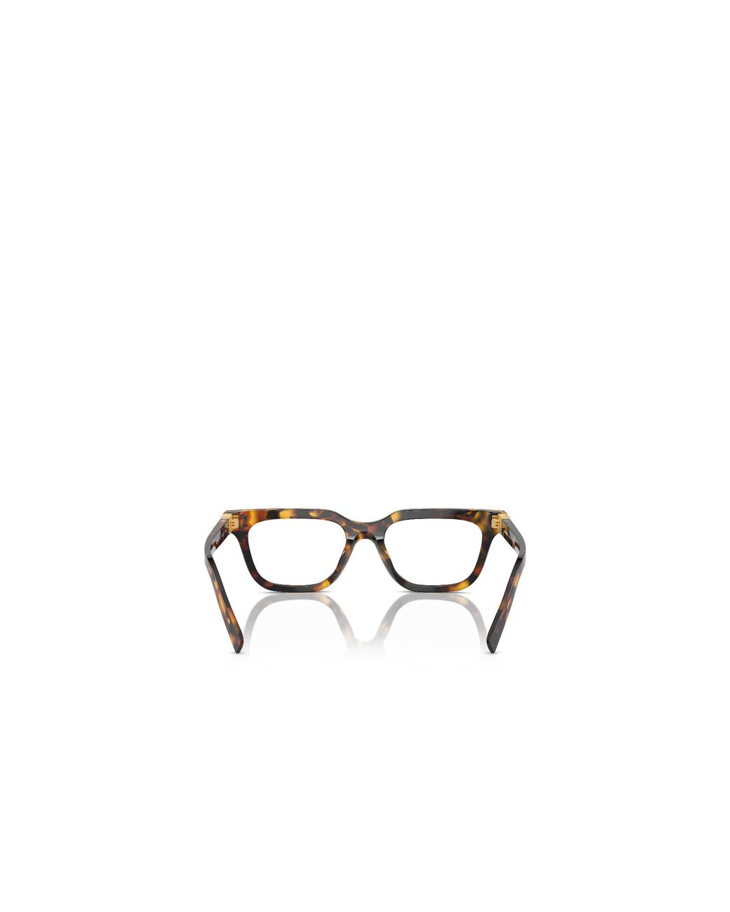 Miu Miu White Eyewear Square-Frame Glasses