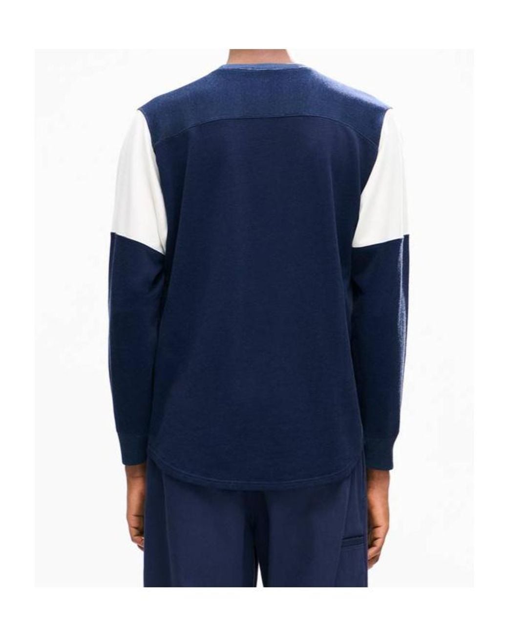 KENZO Blue Varsity' Top for men