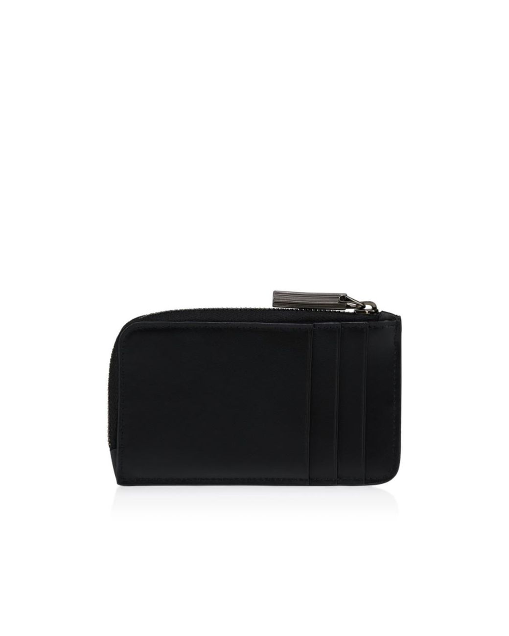 Christian Louboutin Black Canopy Zipped Card Holder for men