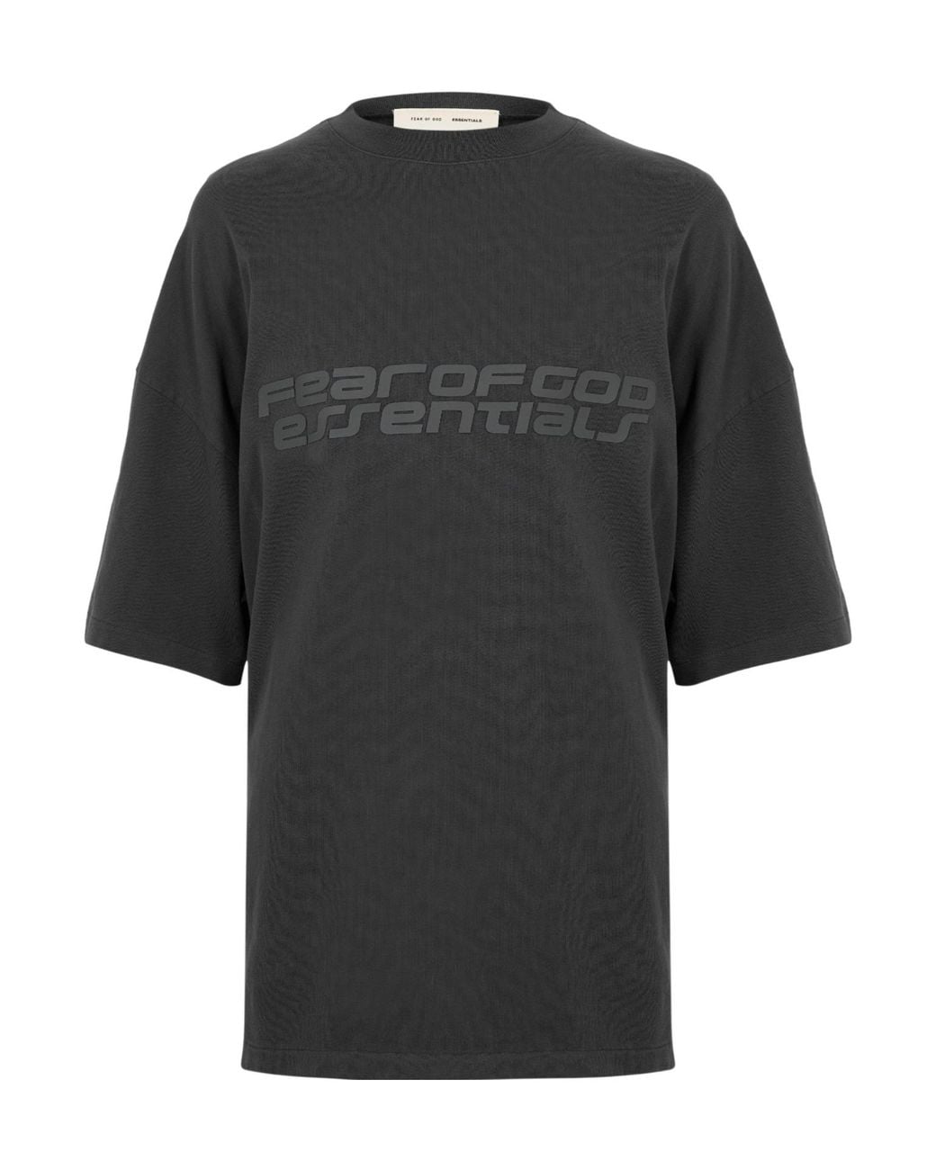 Fear Of God Black Logo T-Shirt for men