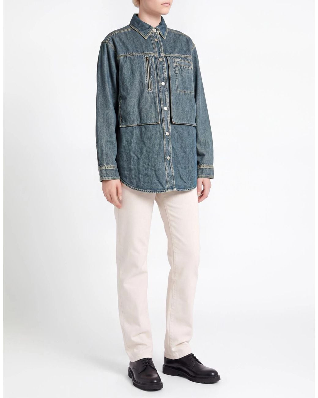 Isabel Marant Blue Denim Jackets for men