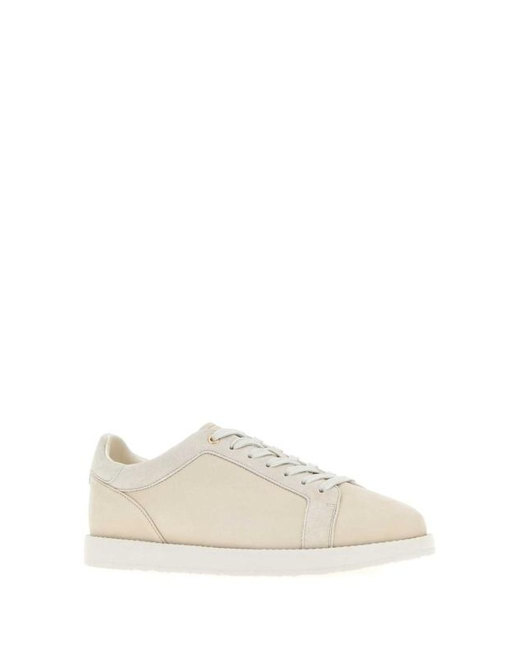 Brunello Cucinelli Natural Panelled Low-Top Sneakers for men