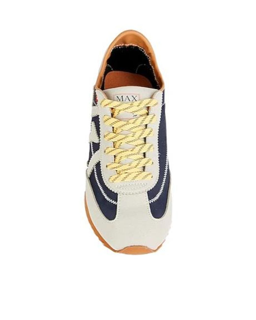MAX&Co. Blue Two-Tone Low-Top Sneakers