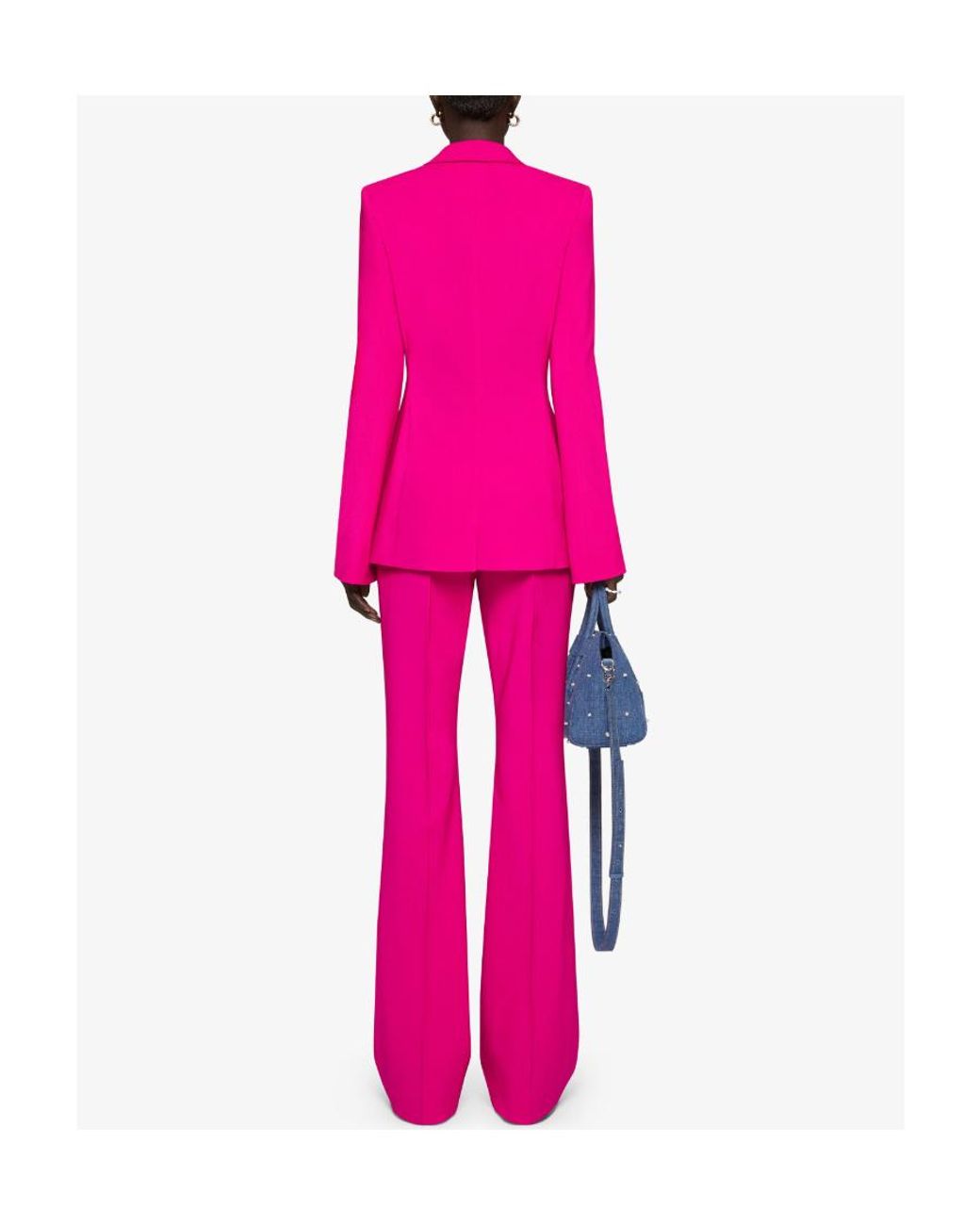 Givenchy Pink Straight-Leg Trousers