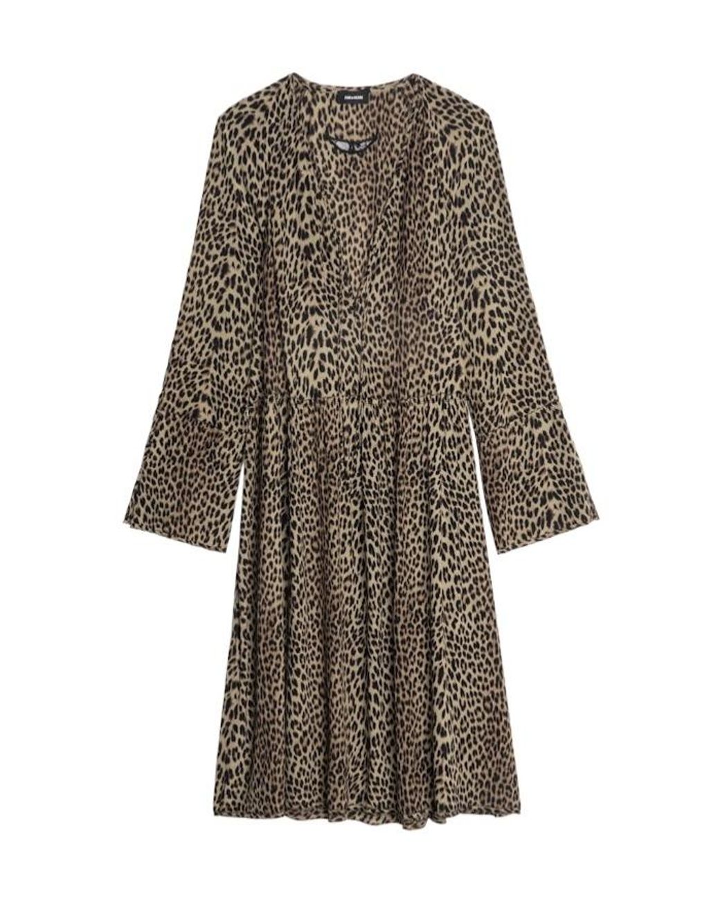 Zadig & Voltaire Multicolor Long Sleeve Dress