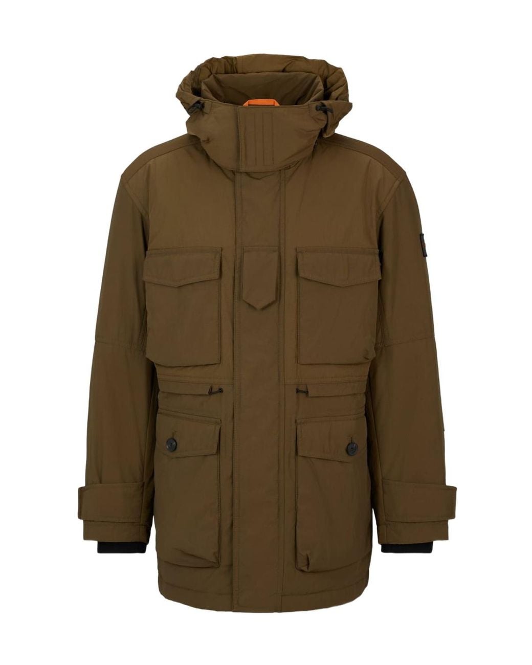 Boss Green Hooded Casual Jacket for men