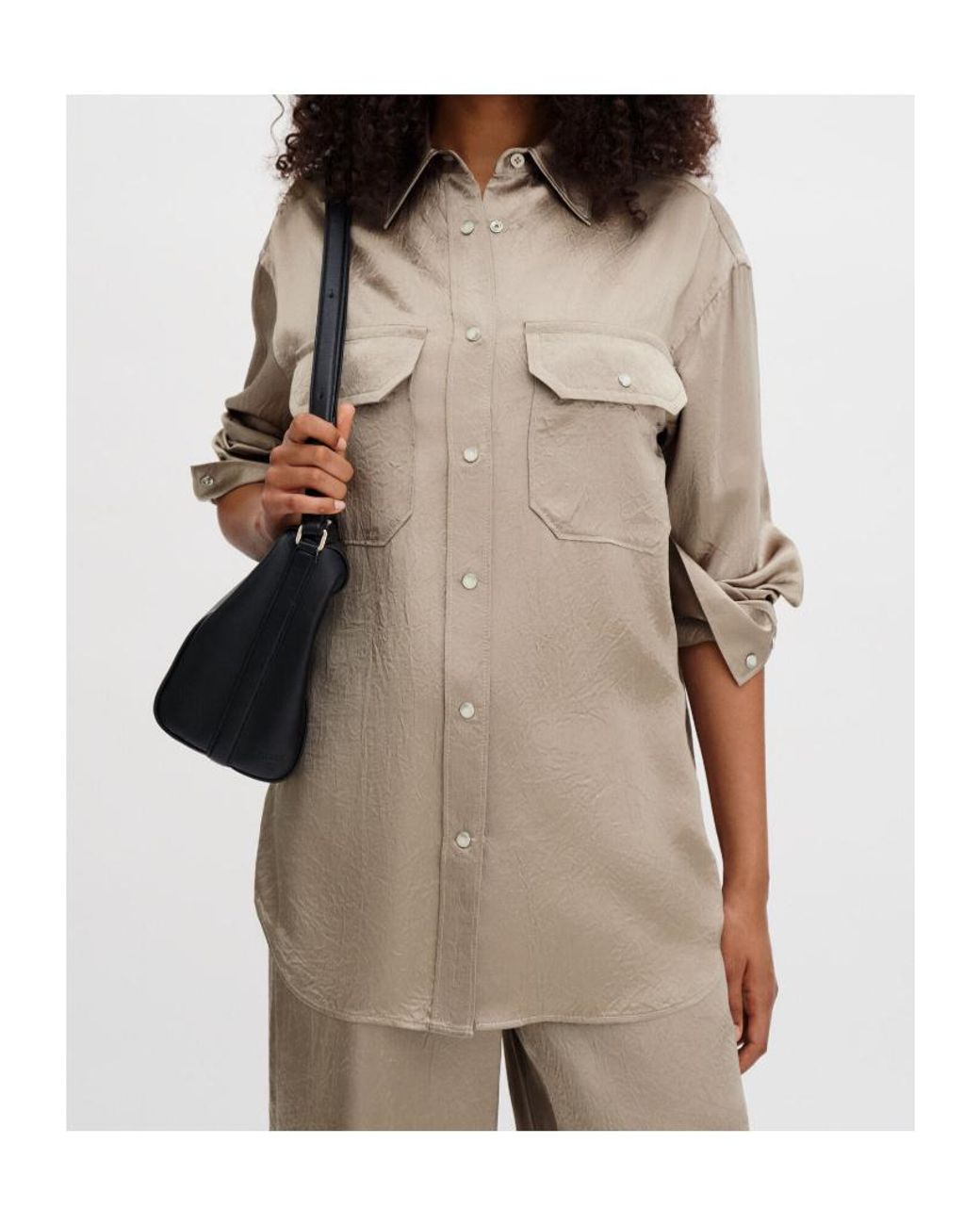 Filippa K Natural Chest-Pocket Shirt