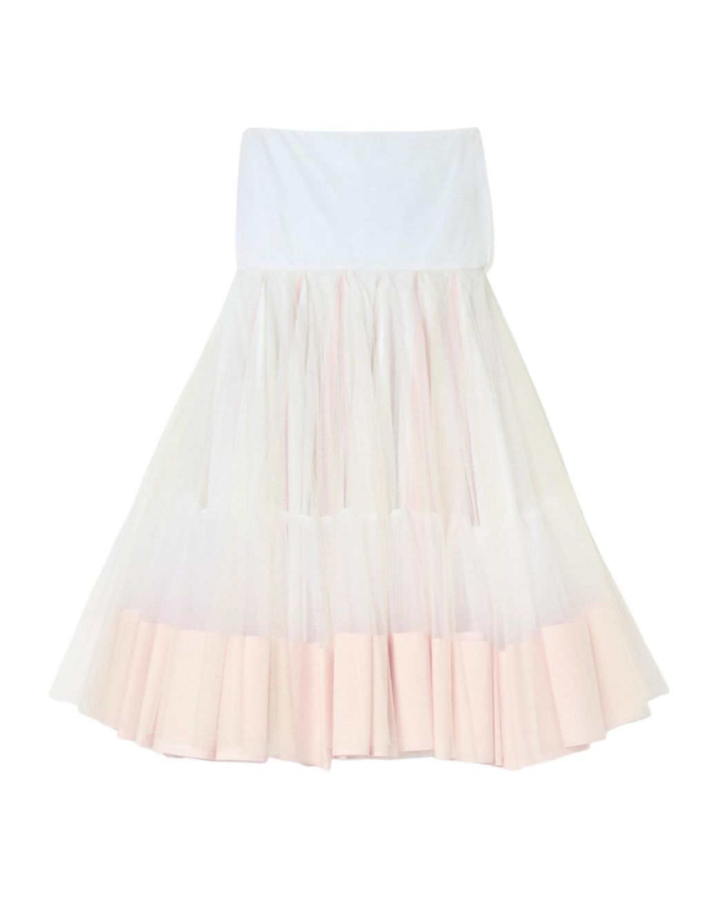 Jacquemus Pink La Jupe Mireio Layered Skirt