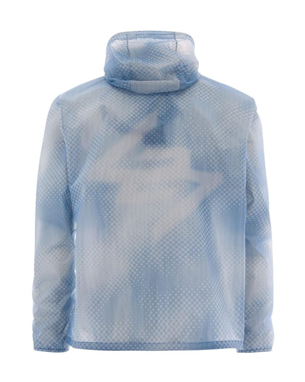 Represent Blue Hooded Jacket for men