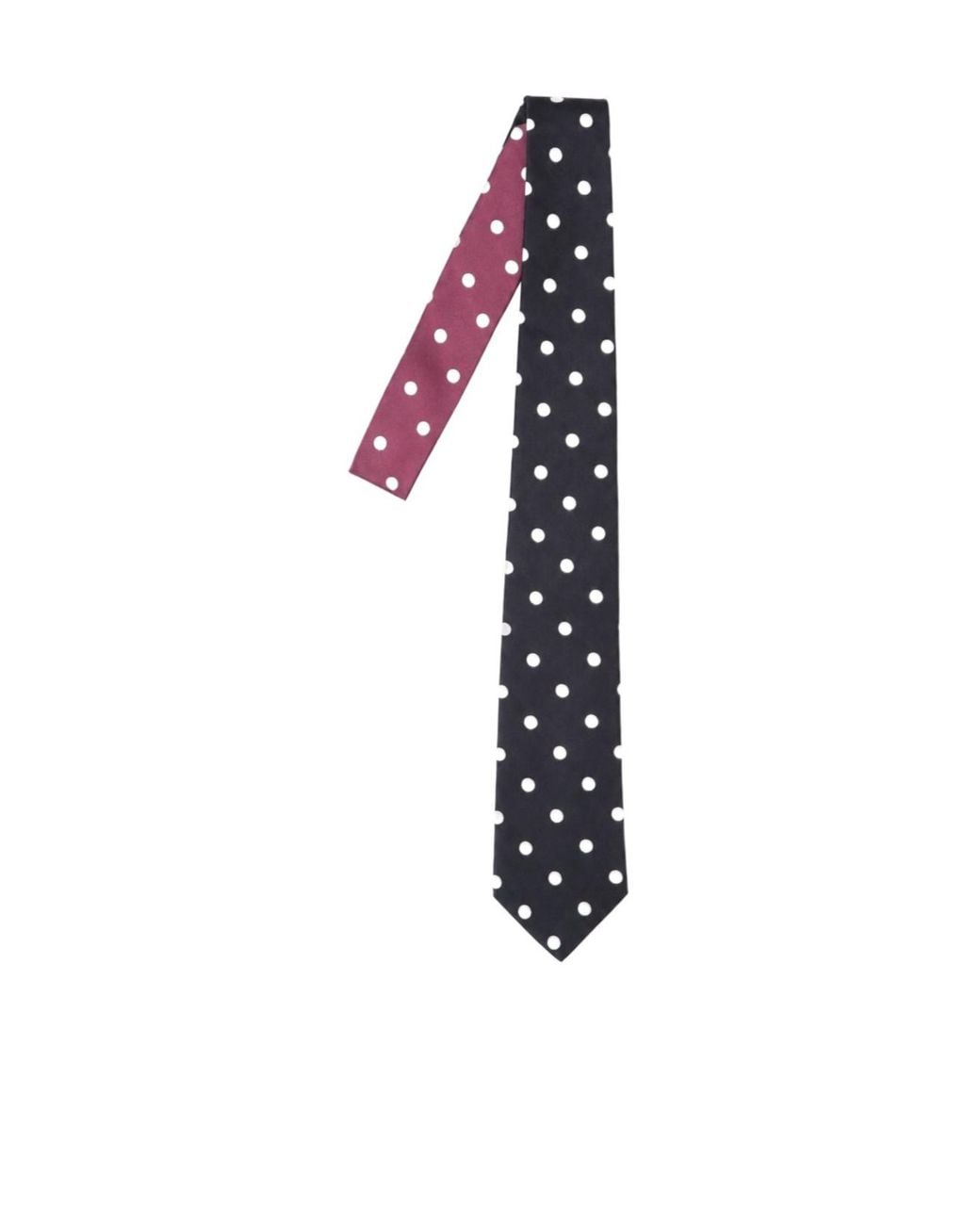 Paul Smith White Polka-Dot Silk Tie for men