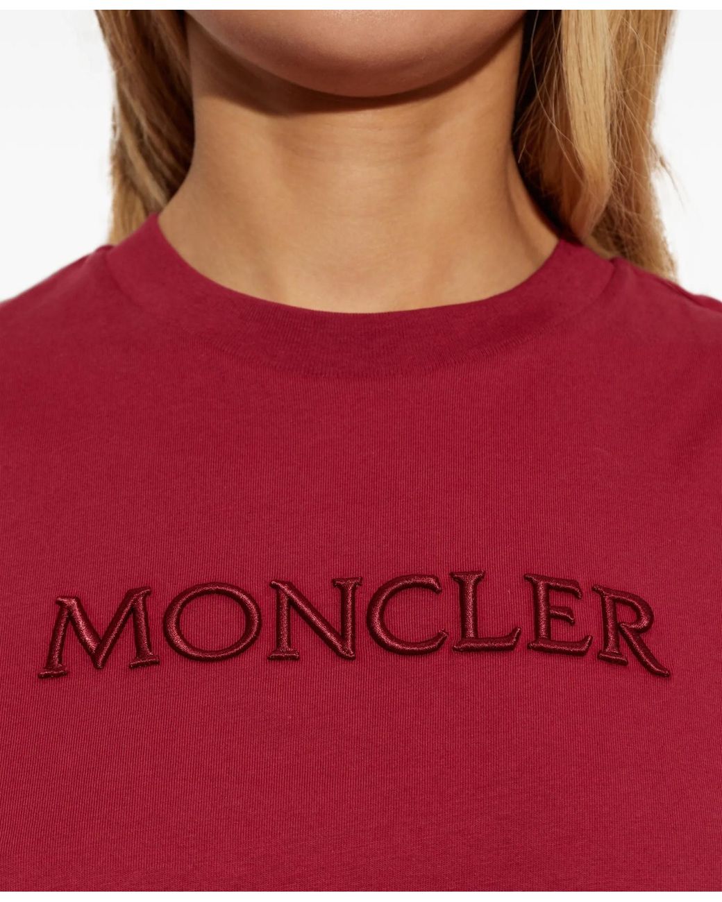 Moncler Embroidered Logo T-Shirt