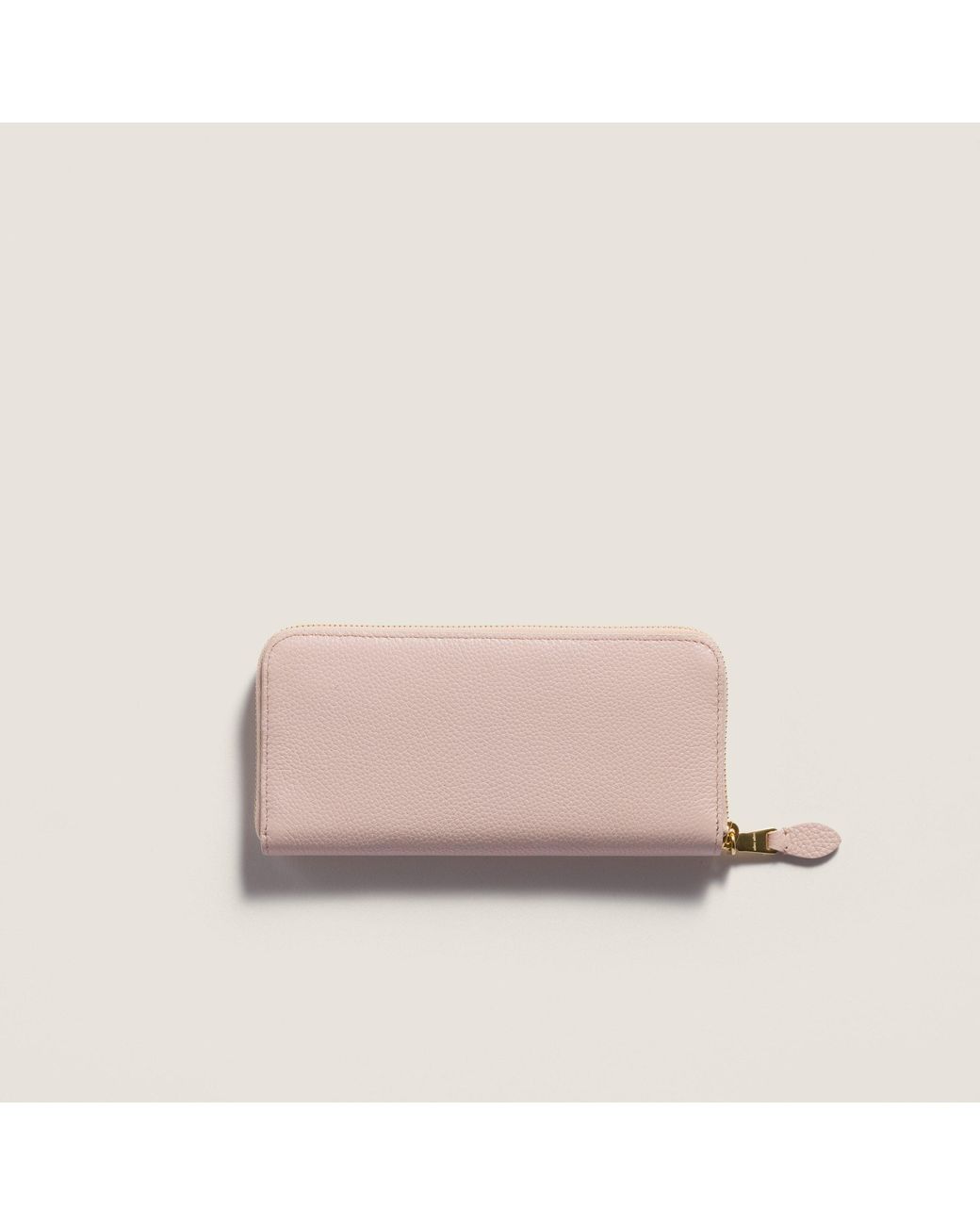 Miu Miu Pink Large Leather Wallet