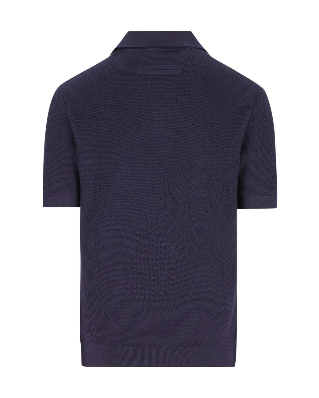 Zegna Blue Premium Polo Shirt for men
