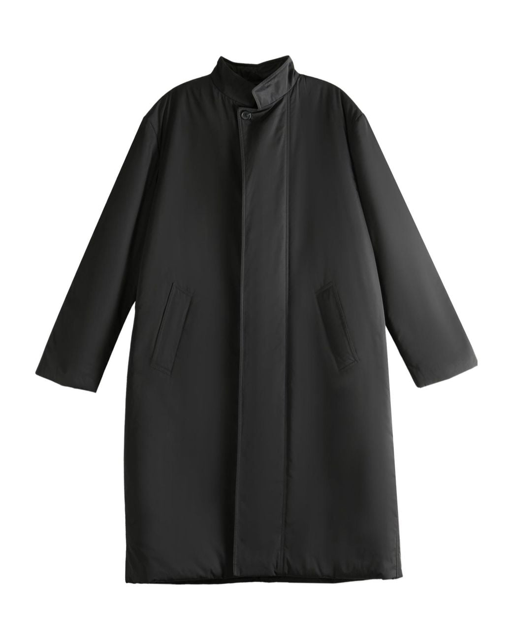 The Row Black Bolta Coat for men