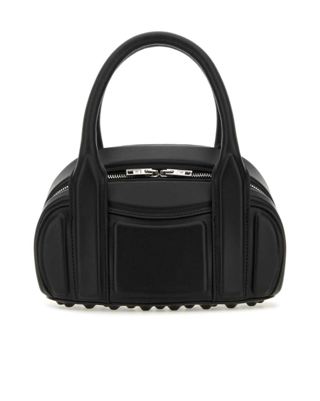 Alexander Wang Black Roc Small Top Handle Bag